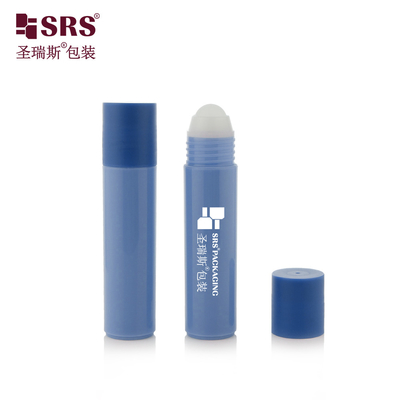 RPP-30ml Injeção Custom Color Gloss Matte Finished In Mould Plástico PCR Material reciclado Antiperspirante Roll On Bottle Packaging Applicator