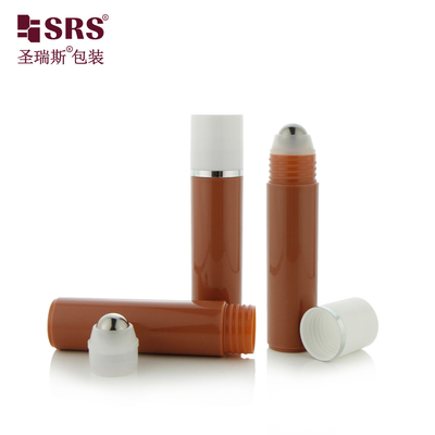 RPP-30ml Marrom Opaco Cor Pessoal Molde Injetável de Cor Redondo Gelado de Massagem de Pescoço Ombro