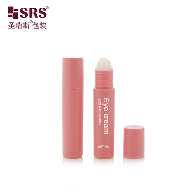 RPP-10ML Plastic Pink Matte PP PCR Embalagem Cosmética Vazia Roll On Bottle para aplicador líquido anti-coceira