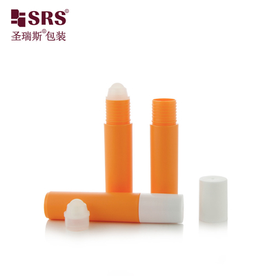 RPP-10ML O parceiro perfeito do antitranspirante: 10ML personalize a cor brilhante ou fosco no molde PP PCR Rolo-On, embalagem cosmética vazia sustentável
