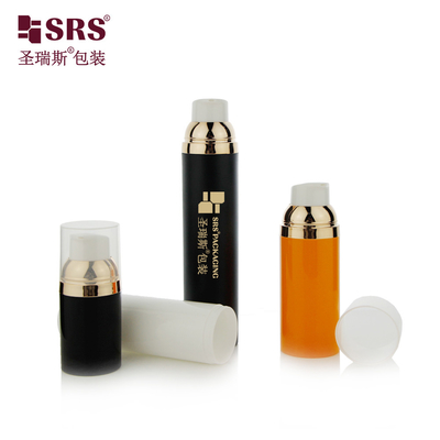 PA0202A 30ml 50ml 75ml 100ml Snap On Design Pump Vacuum Airless Lotion Bottle Personalização