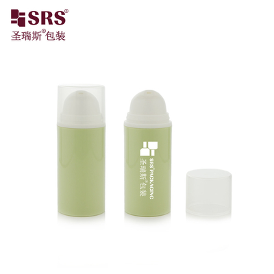 PA0203 Economia Circular Recipientes cosméticos prontos PCR PP Bombas sem ar para loção 15 30 50 ml