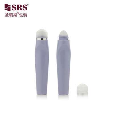 SRS8444-12ML sopro personalizar cor plástico PETG forma única rolo em garrafa para massagem de soro de gel de olho
