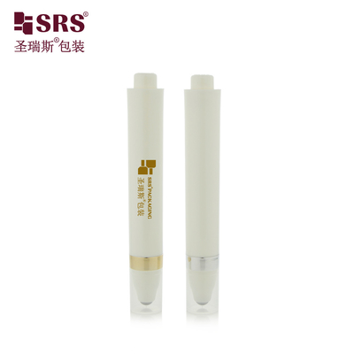AY 15ML Airless Roller Ball Frasco Roll-on Airless Circular Premium para Creme para os Olhos Aplicação Elegante e Sem Manchas