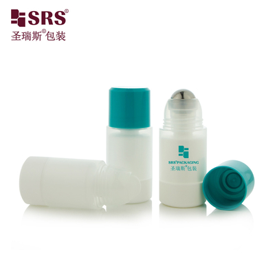 RPPE 50ml 75ml Desodorizante Roll-On Gel Substituível Frascos de Material Reciclado PP PCR Plástico