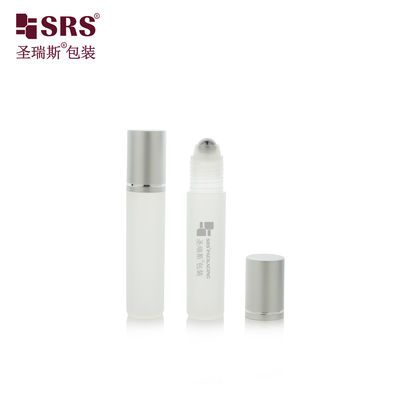 RPA-10ML Frasco Redondo Vazio PP Reciclado Injeção Cor Rolo Esfera de Aço Massagem Essência Capilar