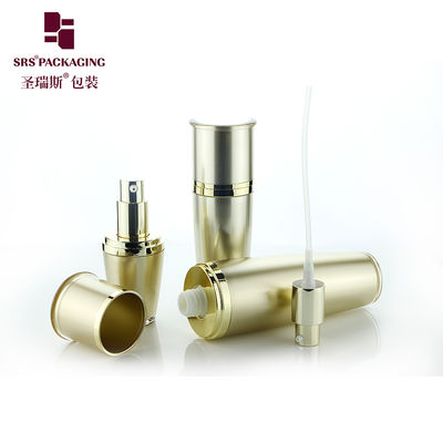 L036 Forma de tambor 15 ml 30 ml 50 ml 80 ml 120 ml garrafa acrílica cosmética de fabrico