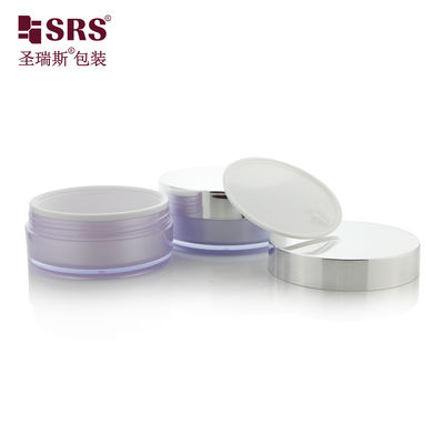 J027B Recipiente de máscara para cuidados faciais de 120 ml, fábrica de fabricação de frascos cosméticos transparentes da China