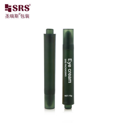 AY 10ML 15ML Luxury Eye Gel Airless Roller Bottle Aplicador de massagem