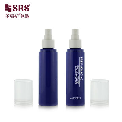 T120D42N24 120ml PET Botão de bomba de pulverização de plástico para névoa de fragrância sem vazamento Logotipo de cor personalizado