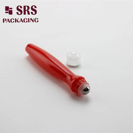 PETG papel de plástico em frasco de bola de metal loção sério 15 ml tubos plásticos vazios cosméticos