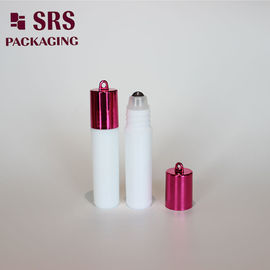 frasco de plástico branco para injecção com tampa de plástico metalizado para medicamento líquido, rolo no frasco de 5 ml