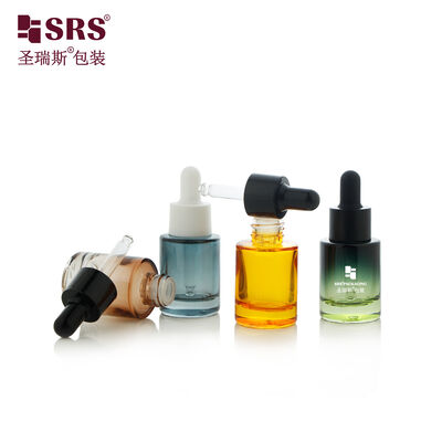 PAG018 Pintura de alta qualidade de cor personalizada frasco de vidro de gotejar para fragrância