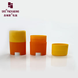 15ML 40ML 50ML 75ML recipiente de gel de desodorante em plástico de forma oval em PP