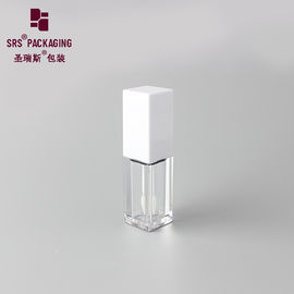 7 ml de plástico transparente para injecção para cuidados com a pele mini tubo de brilho labial