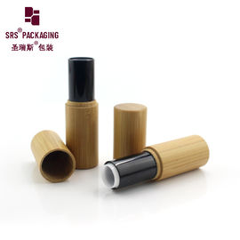 5 ml de batom natural de bambu orgânico de plástico, para cima, para baixo, em recipiente de batom vazio