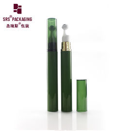 frasco plástico vazio de 10 ml 12 ml 15 ml de cor personalizada de rolos sem ar 5 ml