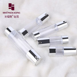 15 ml 30 ml 50 ml 80 ml 100 ml plástico cosmético para cuidados da pele frasco de loção vazio sem ar