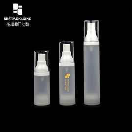 15 ml 30 ml 50 ml plástico spray álcool vazio garrafas de bomba sem ar geladas
