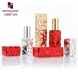 3.5g de design exclusivo brilhante vermelho ouro prata luxo contêiner de batom vazio