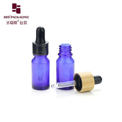 Embalagem de garrafas de vidro transparente de 5 ml para óleos essenciais