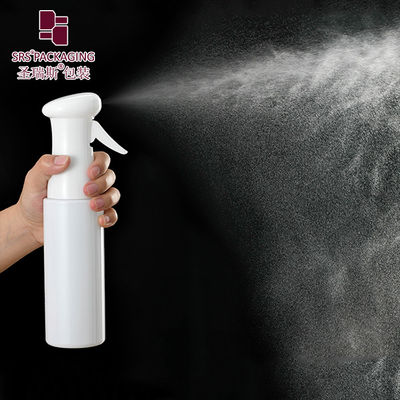 Fábrica personalizada material ecológico PET frasco de spray de névoa contínua plástico