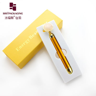 Máquina de massagem de vibração de ponta com bola de jade, ferramenta de massagem facial