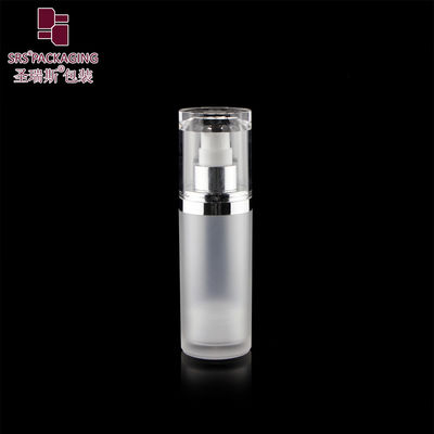 15 ml de 30 ml de 50 ml de forma redonda de cor personalizada de loção acrílica sem ar