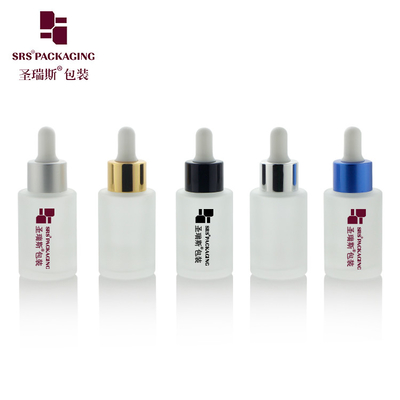 1 oz de perfume vazio vidro de fragrância rosa azul verde roxo roxo cor personalizada frasco de gotejar óleo essencial 30 ml