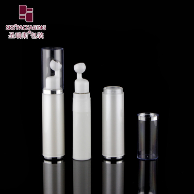 Serum de Olho Elegante de Plástico Vazio Acrílico Rolo Em Botelha Massagem Rollers Sem Ar Contenedor 10ml