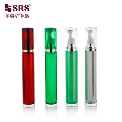 Luxo Acrílico Vazio Plástico Roller Bola de Aço Sério Ocular por Varejo 15 ml Botelha