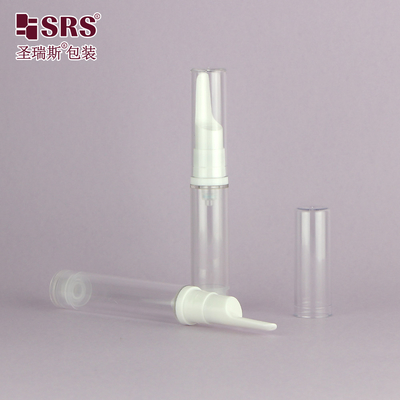 5 ml 10 ml 12 ml 15 ml soro ocular transparente vazio frasco de plástico sem ar