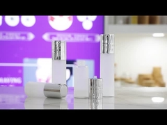 TA023 20ml 30ml 40ml 50ml Gloss Matte In Mould Injection Clear Frosted PP PCR Airless Bottle For Fou