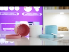 SRSG2 100g Vazio Personalização de cor Jar de creme de plástico PP PCR