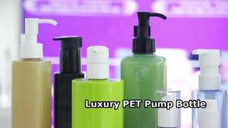 Garrafa de loção para animais de estimação Veja por que escolher a bomba de plástico PET de plástico para alívio de pintura em gel facial de luxo